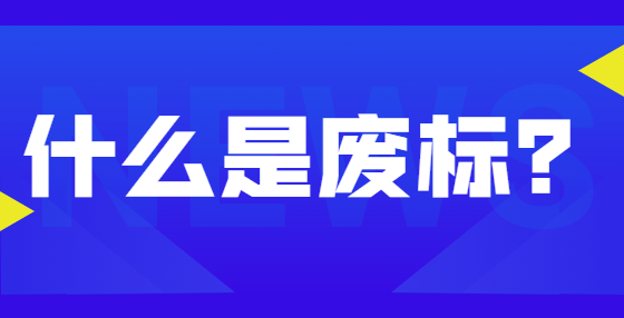 什么是廢標？