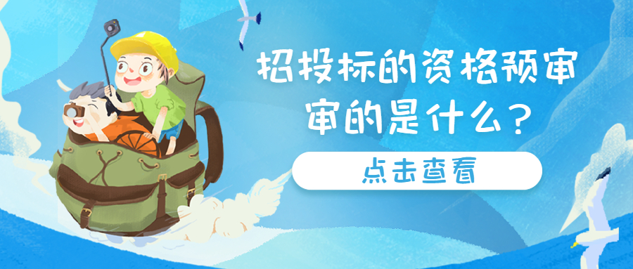 招投標(biāo)的資格預(yù)審，審的是什么?