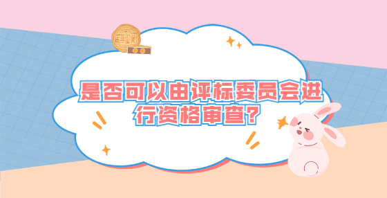 是否可以由評(píng)標(biāo)委員會(huì)進(jìn)行資格審查？