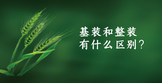 基裝和整裝有什么區(qū)別？