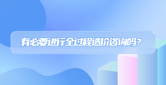 有必要進(jìn)行全過程造價(jià)咨詢嗎？