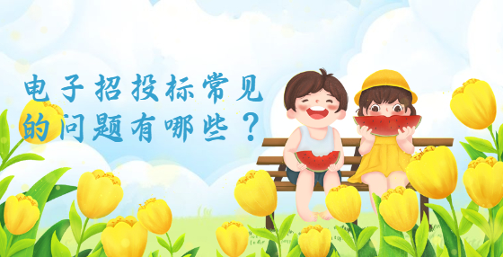 電子招投標常見的問題有哪些？