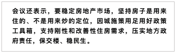 中央對地產的最新指示，來了！