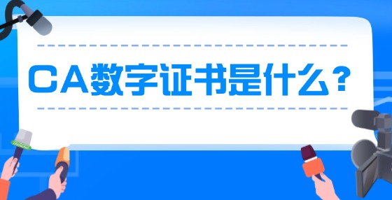 CA數(shù)字證書是什么？