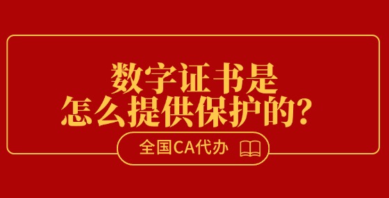 數(shù)字證書是怎么提供保護(hù)的？